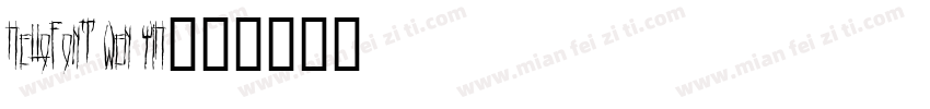 HelloFont Wen YiH字体转换